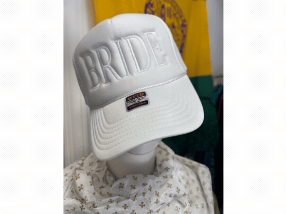 Embroidered Trucker Hat